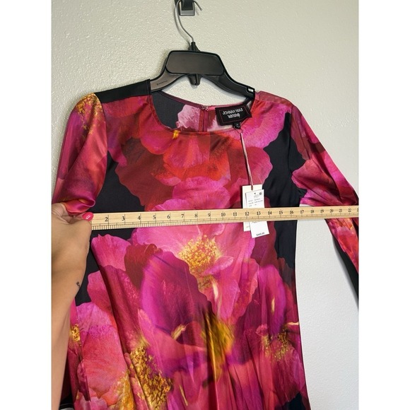 Johnny Was Silk Floral Bloom A-line Max Dress NWT Womens Size XS - Picture 4 of 10